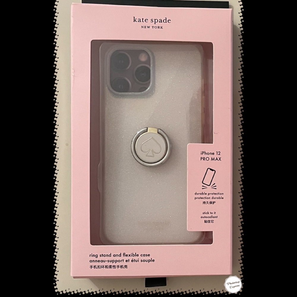 Kate Spade iPhone 12 Pro Max Case & Stability Ring